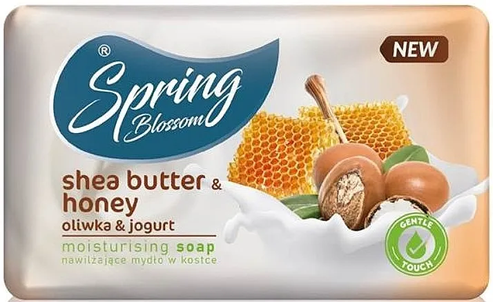 Spring Blossom Shea Butter &amp; Honey Moisturizing Soap Hidratantni sapun "Shea puter i med"