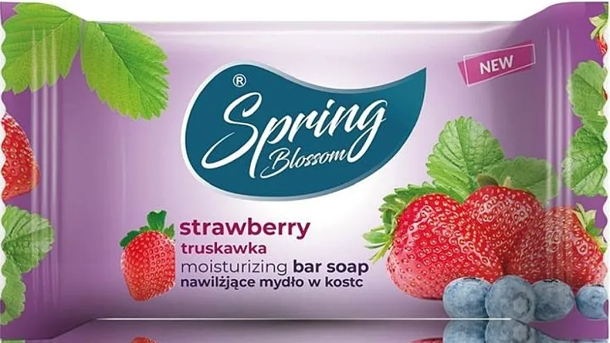 Spring Blossom Strawberry Moisturizing Bar Soap Hidratantni sapun "Jagoda"