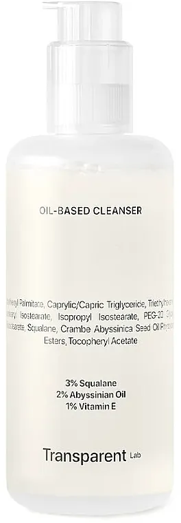 Sredstvo za skidanje šminke Transparent Lab Oil Based Cleanser