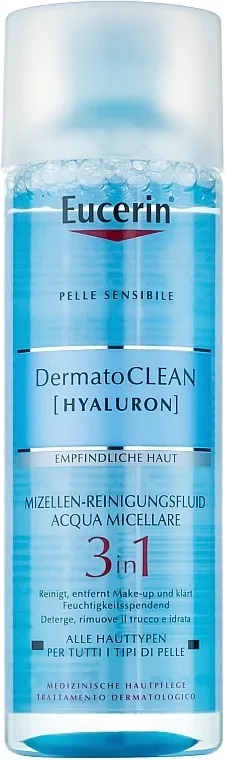 Sredstvo za uklanjanje šminke 3 u 1 Eucerin DermatoClean 3 in 1 Micellar Cleansing Fluid