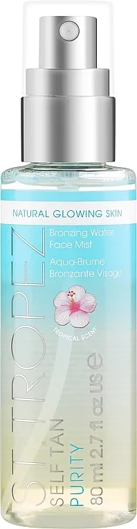 St. Tropez Self Tan Purity Bronzing Water Face Mist Hidratantni sprej za lice s učinkom postupnog tamnjenja
