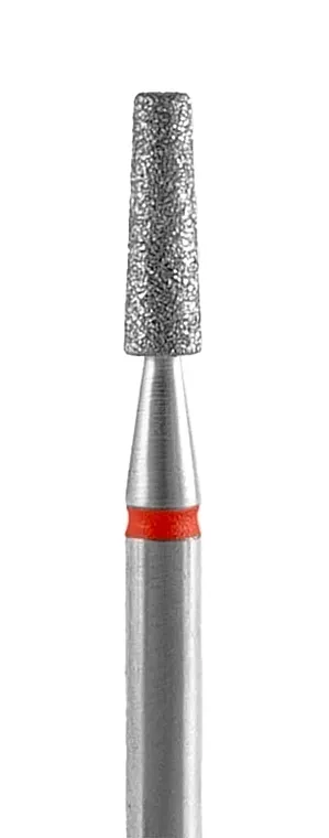 Staleks Pro Dijamantski frezer "Skraćeni konus", crvena, prečnik 2.5 mm, radni deo 8 mm