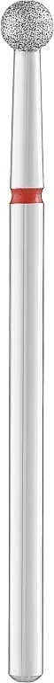 Staleks PRO Expert Diamond Nail Drill Bit Ball Red Head 3.5 mm Dijamantni rezač "Ball", crveni urez, 3.5 mm