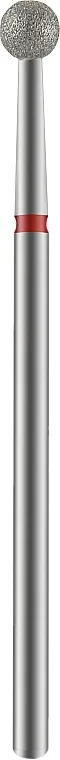 Staleks PRO Expert Diamond Nail Drill Bit Ball Red Head 4 mm Dijamantski rezač "Lopta", crveni urez, 4 mm