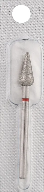 Staleks Pro Expert Dijamantski frezer „Oštra kruška”, 5 mm, crveni