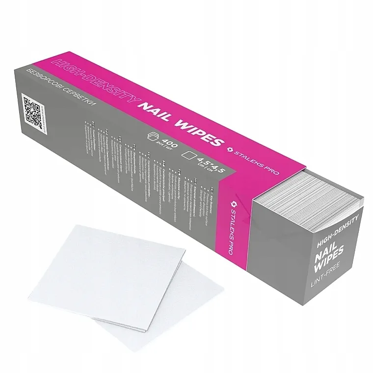 Staleks Pro Nail Wipes Bezvlakana maramice, 400 kom.