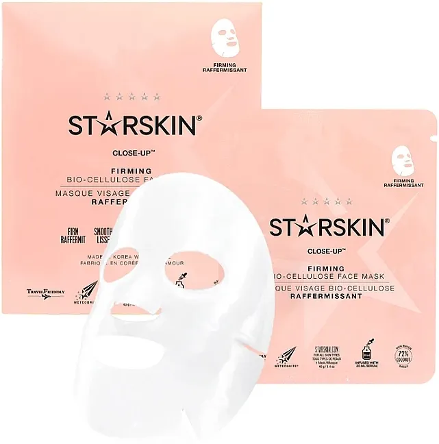 Starskin Close-Up Učvršćujuća maska za lice od bioceluloze
