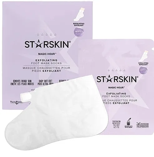 Starskin Magic Hour Exfoliating Foot Mask Piling maska za stopala