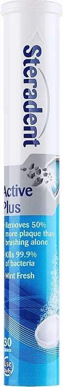 Steradent Active Plus Denture Cleaner Tablete za čišćenje proteza