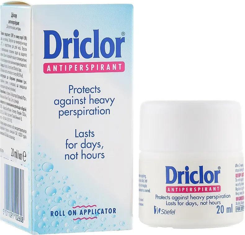 Stiefel Driclor Antiperspirant Rastvor-antiperspirant