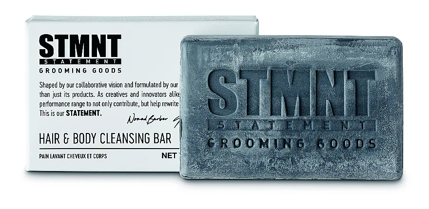 STMNT Statement Grooming Hair &amp; Body Cleansing Bar Čistiti sapun za telo i kosu