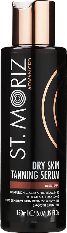 St.Moriz Advanced Gradual Dry Skin Self Tanning Serum Serum za samotamnjenje za suvu kožu