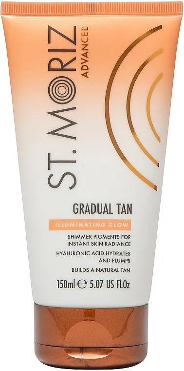 St.Moriz Advanced Illuminating Gradual Tan Lotion Losion za postepeno samotamnjenje sa sjajnim česticama