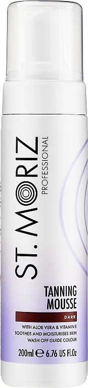 St.Moriz Instant Self Tanning Mousse Dark Pjena za samotamnjenje (tamna)
