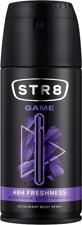 STR8 Game Deodorant Body Spray 48H Freshness Dezodorans sprej