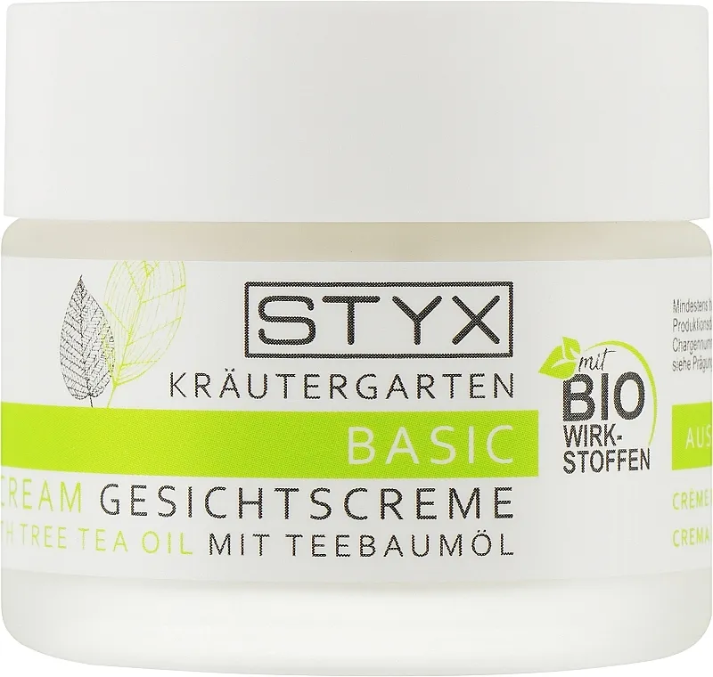 STYX Basic Face Cream with Tea Tree Oil Krema za mješovitu i masnu kožu