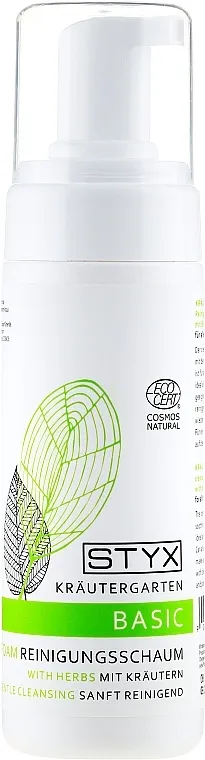 Styx Naturcosmetic Basic Cleaning Foam Pjena za čišćenje lica