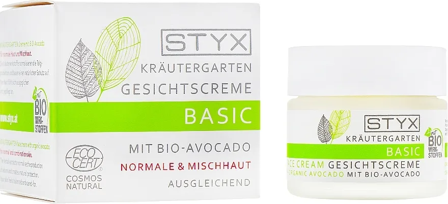 Styx Naturcosmetic Basic Mit Bio-Avocado Krema za normalnu kožu "Avokado"