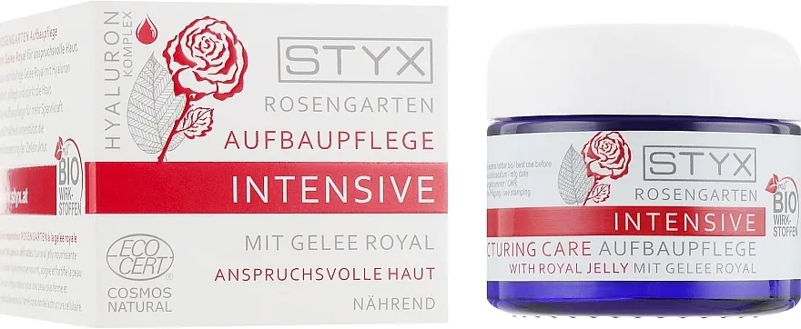 Styx Naturcosmetic Rose Garden Intensive Restructuring Care Krema za lice s matičnom mliječi