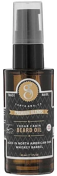 Suavecito Premium Blends Cedar Cabin Beard Oil Ulje za bradu Cedar Cabin