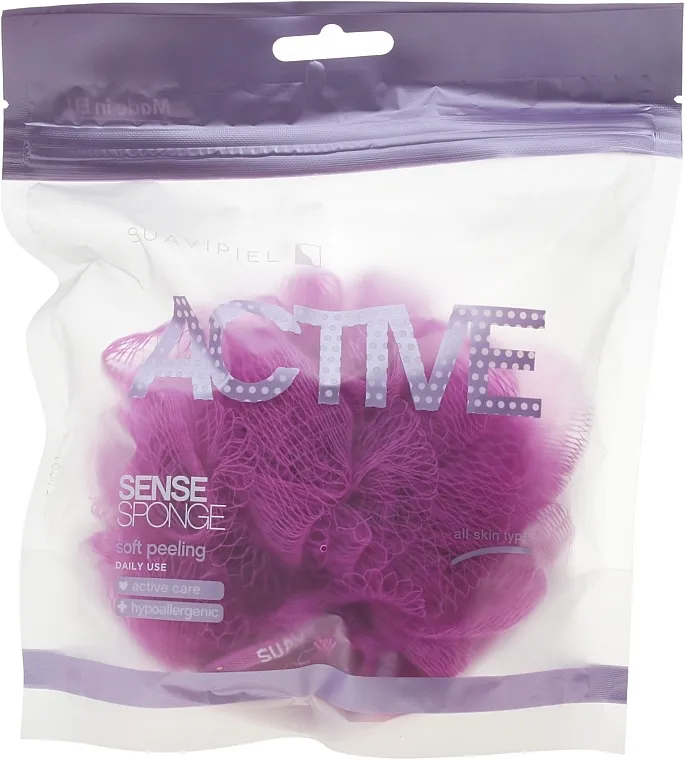 Suavipiel Active Sense Sponge Sunđer za tuširanje, ljubičasti