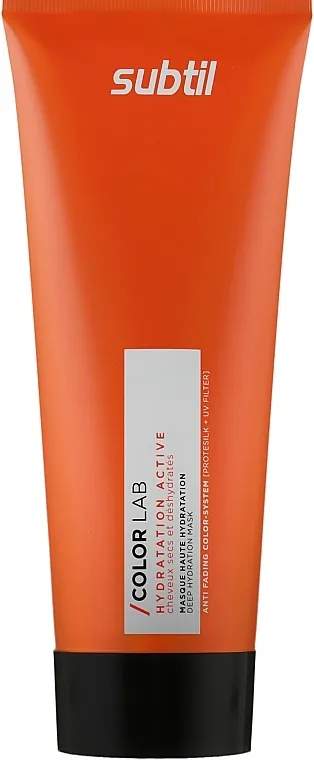 Subtil Color Lab Hydratation Active Deep Hydratation Mask Dubinska hidratantna maska