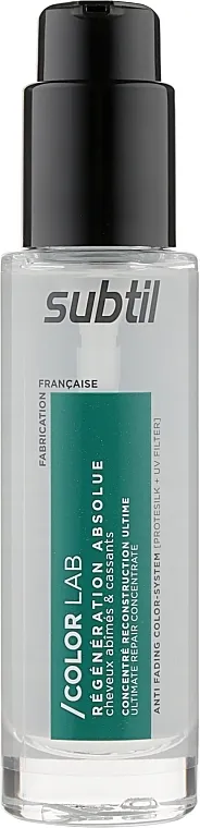 Subtil Color Lab Ultimate Repair Concentrate Serum Koncentrirani serum za kosu