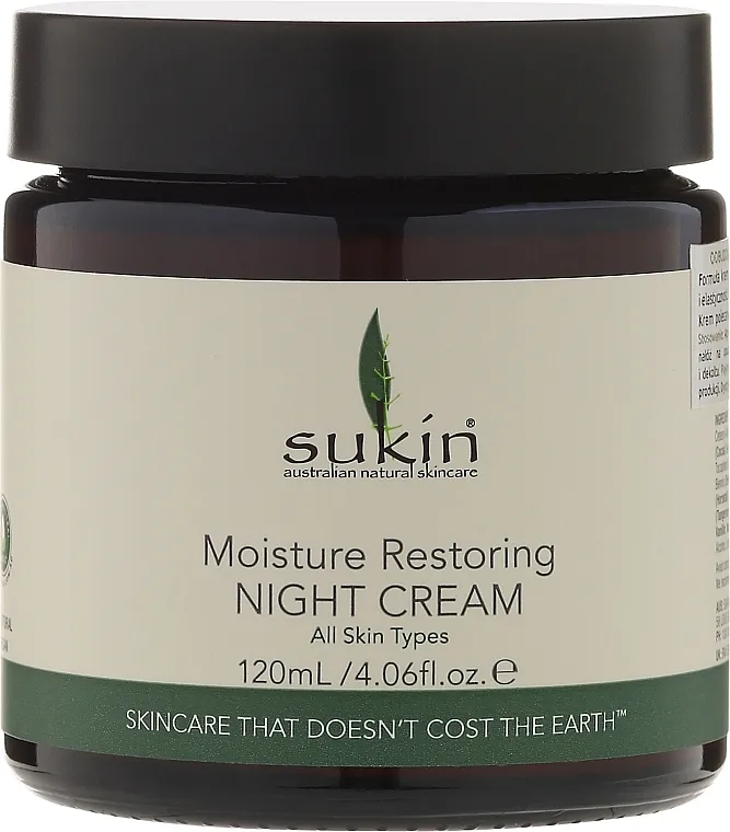 Sukin Moisture Restoring Night Cream Revitalizirajuća noćna krema