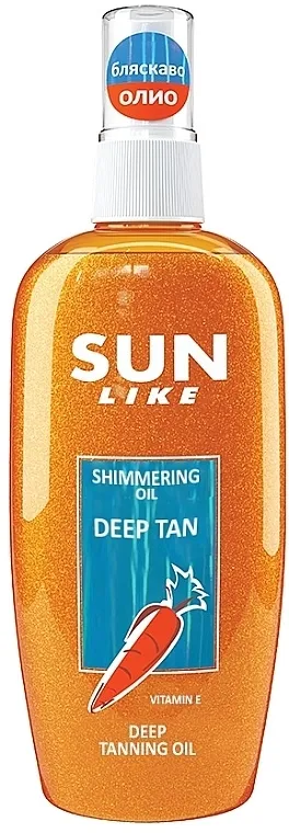 Sun Like Shimmering Oil Deep Tan Ulje za brzo tamnjenje sa sjajnim česticama