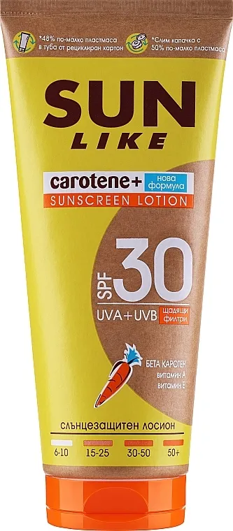 Sun Like Sunscreen Lotion SPF 30 New Formula Losion za tijelo za zaštitu od sunca