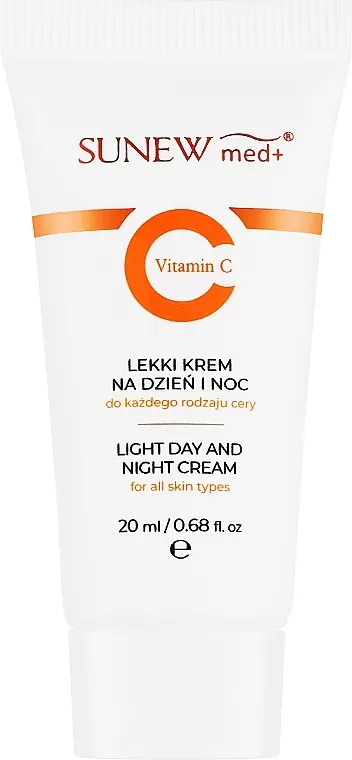 SunewMed+ Vitamin C Light Day &amp; Night Cream (travel size) Krema za lice sa vitaminom C