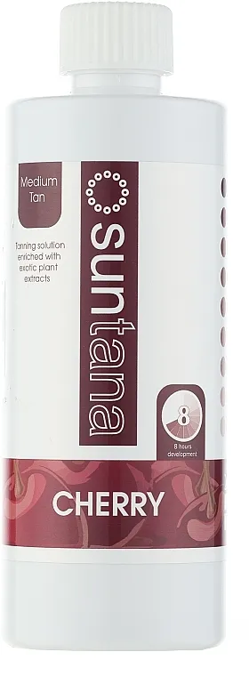 Suntana Spray Tan Lotion Cherry Medium 10% Profesionalni balzam u spreju za upotrebu sa uređajima za sunčanje HVLP ili Airbrush