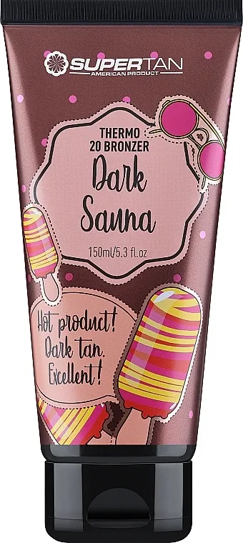 SuperTan Bronzer Bronzer sa efektom peckanja Dark Sauna