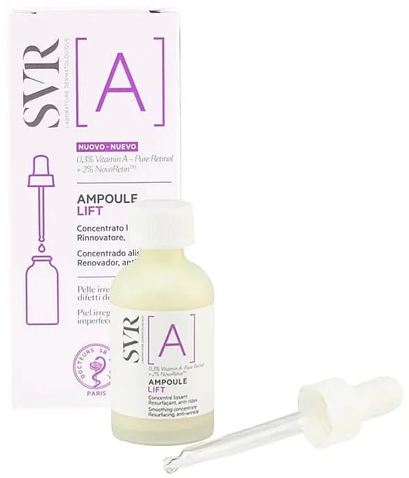 SVR [A] Ampoule Lift Smoothing Concentrate Koncentrat sa vitaminom A