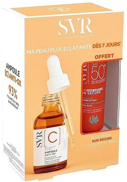 SVR C Ampoule + Sun Secure Set (ampoule/30ml + cr/15ml) Komplet