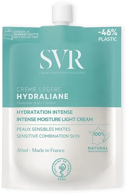 SVR Hydraliane Light Moisturizing Cream (dojpak) Blaga hidratantna krema