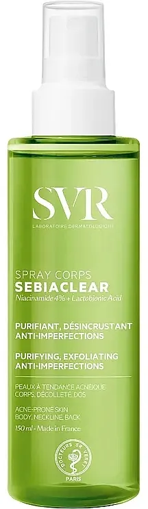 SVR Sebiaclear Spray Corps Sprej protiv nesavršenosti