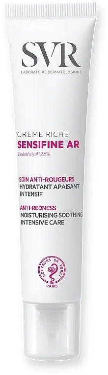 SVR Sensifine AR Anti-Redness Moisturizing Creme Riche Intenzivno hidratantna krema za lice protiv crvenila