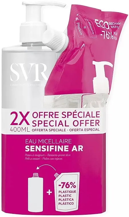 SVR Sensifine AR (micel/water/2x400ml) Set