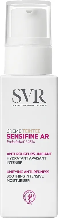 SVR Sensifine AR Tinted Cream Unifying Anti-Redness Care Tonirana krema za lice protiv crvenila