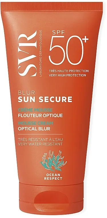 SVR Sun Secure Blur Optical Blur Mousse Cream SPF 50 Mousse-krema za zaštitu od sunca