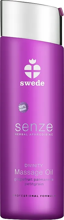 Swede Senze Divinity Massage Oil Grapefruit Palmarosa Petitgrain Ulje za masažu "Grejpfrut, palmarosa, petitgrain"
