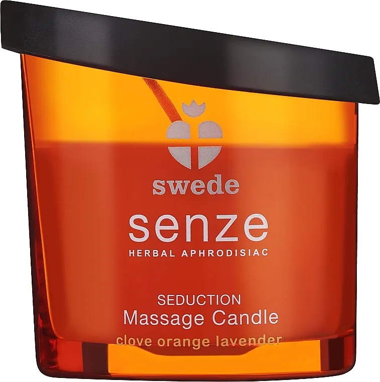 Sweede Senze Tranquility Masažna sveća, narandža, lavanda