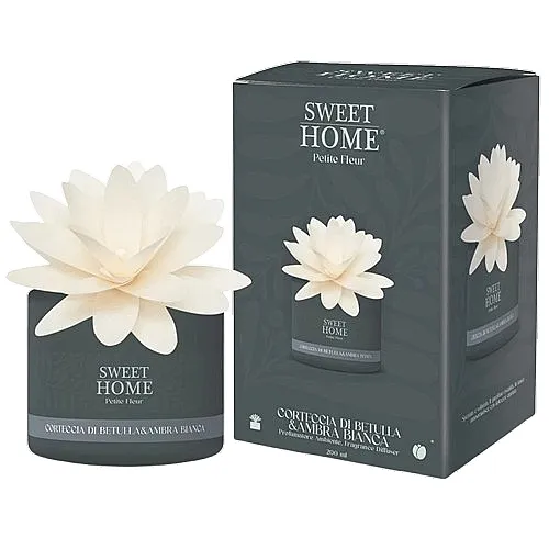 Sweet Home Collection Aroma Diffuser Birch Bark &amp; White Amber Mirisni difuzor sa cvetom
