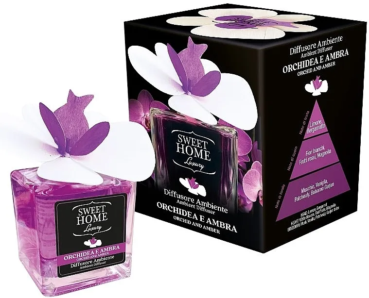 Sweet Home Collection Aroma Diffuser Orchid and Amber Difuzer mirisa sa cvetom