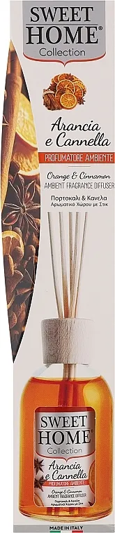 Sweet Home Collection Diffuser Osvježivač zraka za auto "Orange&amp;Cinnamon"