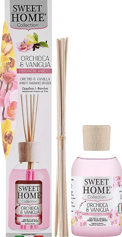 Sweet Home Collection Orchid &amp; Vanilla Aroma Diffuser Aroma difuzor "Orhideja i vanilija"