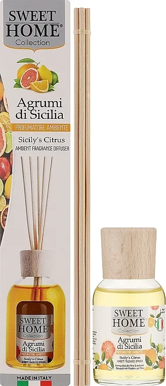 Sweet Home Collection Sicily Citrus Fruits Aroma Diffuser Aroma difuzor "Sicilijanski citrusi"