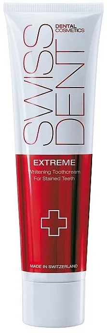SWISSDENT Extreme Whitening Toothcream for Stained Teeth Pasta za izbjeljivanje zuba
