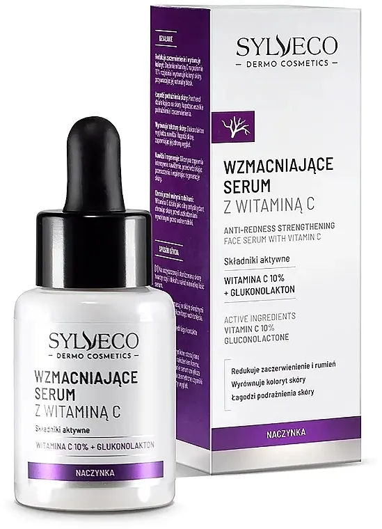 Sylveco Dermo Cosmetics Anti-Redness Face Serum Serum za lice sa vitaminom C